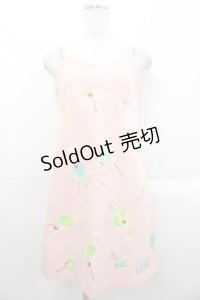 MILK / Baby Sodaキャミワンピース  ピンク I-25-10-29-041-ML-OP-SA-ZI