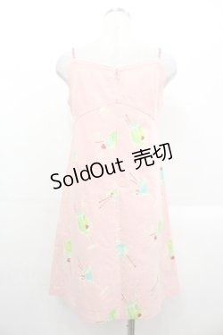 画像2: MILK / Baby Sodaキャミワンピース  ピンク I-25-10-29-041-ML-OP-SA-ZI