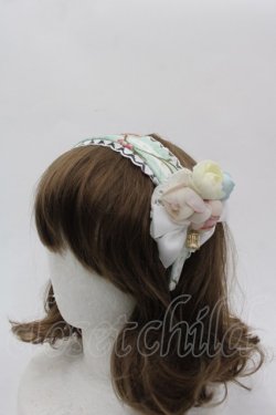 画像3: Le Palais du Miroir(海外ロリータブランド) / 小鳥柄ジャンパースカート  グリーンX白 I-25-10-29-044-LO-OP-SA-ZI