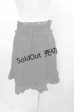 画像2: DearMyLove / オーガンジフリルリボンスカート M 黒Ｘ白 I-25-11-04-058-EL-SK-SA-ZI