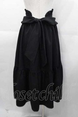 画像2: MIHO MATSUDA / 切替スカート  黒 I-25-11-04-064-GO-SK-SA-ZI