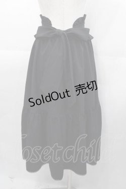 画像2: MIHO MATSUDA / 切替スカート  黒 I-25-11-04-064-GO-SK-SA-ZI