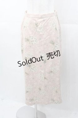 画像1: PINK HOUSE / ブーケプリントカットソースカート L ピンク I-25-11-04-067-LO-SK-SA-ZI