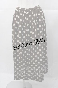 画像1: PINK HOUSE / ポルカドットスカート  ブラウン I-25-11-04-072-LO-SK-SA-ZI