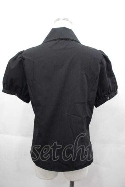 画像2: Kurumi Collaboration / マリンアカデミアブラウス M 黒 I-25-11-04-001-LO-BL-SA-ZI