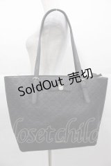 Maison de FLEUR / モノグラムトートバッグ  黒 I-25-11-04-097-LO-BG-SA-ZI