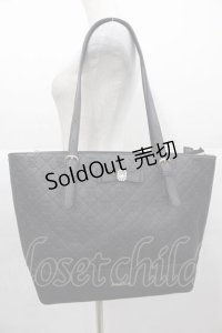 Maison de FLEUR / モノグラムトートバッグ  黒 I-25-11-04-097-LO-BG-SA-ZI