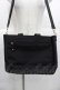 画像3: Maison de FLEUR / ボンネルリボンショルダーバッグ  黒 I-25-11-04-100-LO-BG-SA-ZI (3)