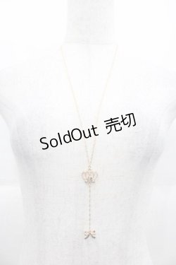 画像2: LOLITAその他(お買取対象外) / クラウンリボンネックレス  ゴールド I-25-11-04-101-LO-AC-SA-ZI