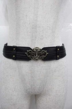 画像1: Kurumi Collaboration / マリンアカデミアベルト  黒Ｘゴールド I-25-11-04-105-LO-ZA-SA-ZI