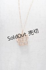 axes femme / 鳥かごねこネックレス  ピンクゴールド I-25-11-04-107-AX-AC-SA-ZI