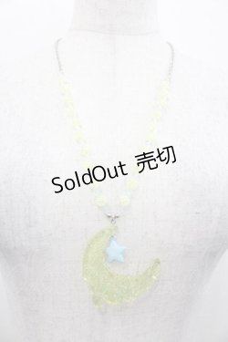 画像2: Angelic Pretty / Melty Moonネックレス  イエローＸシルバー I-25-11-04-109-AP-AC-SA-ZI