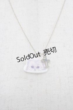 画像1: E hyphen world gallery / ねこネックレス  シルバー I-25-11-04-110-LO-AC-SA-ZI