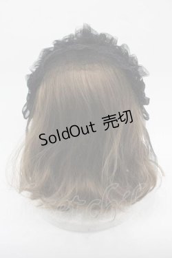 画像3: LOLITAその他(お買取対象外) / 蝶レースチュールヘッドドレス  黒 I-25-11-04-111-LO-AC-SA-ZI