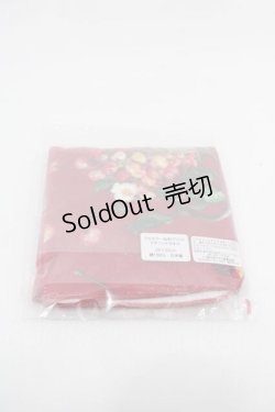画像2: PINK HOUSE / 野ばらとチェリー柄タオル  赤 I-25-11-04-120-LO-ZA-SA-ZI