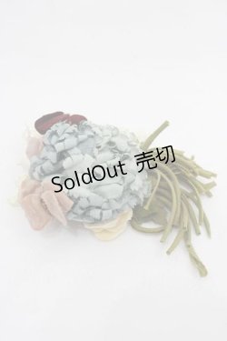 画像1: PINK HOUSE / ブーケコサージュ  サックスＸピンクＸ白Ｘ緑 I-25-11-04-124-LO-ZA-SA-ZI