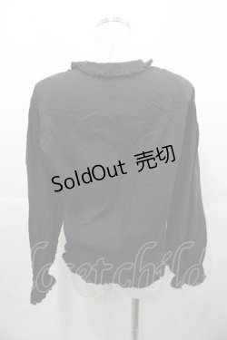 画像2: KANEKO ISAO / リボン付き長袖ブラウス  ブラック I-25-11-04-018-EL-BL-SA-ZI