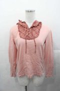 PINK HOUSE / チェックヨーク切替フード付きプルオーバー M ピンク I-25-11-04-026-LO-TO-SA-ZI