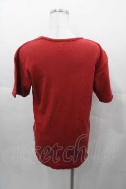 画像2: PINK HOUSE / リボン付き半袖プルオーバー  レッド I-25-11-04-027-LO-TO-SA-ZI