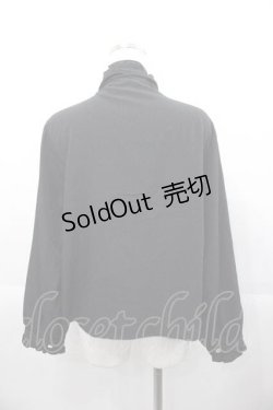 画像2: Virally / リボンタイブラウス M 黒 I-25-11-04-003-LO-BL-SA-ZI