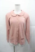 PINK HOUSE / ポケット&襟付きカットソーカーディガン M ピンク I-25-11-04-030-LO-TO-SA-ZI