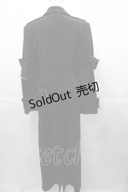 画像2: BPN / 袖ベルトデザインロングコート M 黒 I-25-11-04-042-GO-CO-SA-ZI