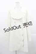 mille fille closet by LODISPOTTO / フリル襟コート M アイボリー I-25-11-07-040-LO-CO-SA-ZI