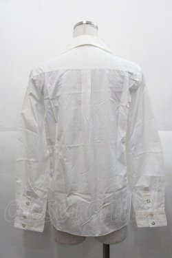 画像2: Jane Marple Dans Le Salon / 丸襟長袖ブラウス  白 I-25-11-07-004-JM-BL-SA-ZI