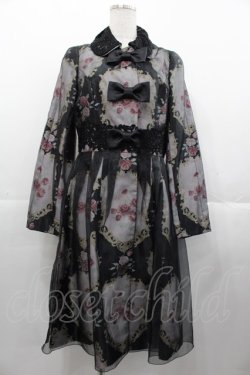 画像1: JESUS DIAMANTE / ミス・ディアマンテバルドーコート 40 黒 I-25-11-07-044-JE-CO-SA-ZI