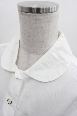 画像3: Jane Marple Dans Le Salon / 丸襟長袖ブラウス  白 I-25-11-07-004-JM-BL-SA-ZI