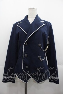 画像1: ALICE and the PIRATES / パイピングジャケット  ネイビー I-25-11-07-046-PA-JA-SA-ZI