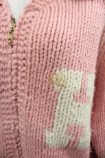 画像3: PINK HOUSE / 帽子&マフラークマ柄ニットカウチン  ピンク I-25-11-07-048-LO-JA-SA-ZI (3)
