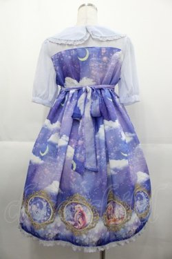 画像2: Angelic Pretty / Dreamy Luna ラプンツェルワンピース  ブルー I-25-11-07-049-AP-OP-SA-ZI