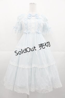 画像1: BABY,THE STARS SHINE BRIGHT / デザートワンピース（2025年）  サックス I-25-11-07-050-BA-OP-SA-ZI