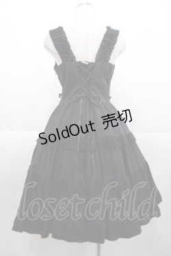 画像2: BABY,THE STARS SHINE BRIGHT / ミルフィーユジャンパースカート  黒 I-25-11-07-052-BA-OP-SA-ZI