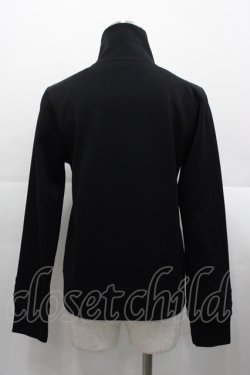 画像2: Jane Marple Dans Le Salon / フロントレースハイネックブルゾン  黒 I-25-11-07-005-JM-JA-SA-ZI