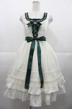 画像1: BABY,THE STARS SHINE BRIGHT / くみゃちゃんのLovelyディアンドルジャンパースカート  アイボリー I-25-11-07-055-BA-OP-SA-ZI