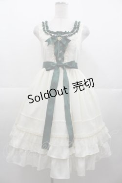 画像1: BABY,THE STARS SHINE BRIGHT / くみゃちゃんのLovelyディアンドルジャンパースカート  アイボリー I-25-11-07-055-BA-OP-SA-ZI