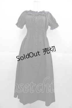 画像1: Moi-meme-Moitie / 2025 Summer Special Setのワンピース  黒 I-25-11-07-064-MO-OP-SA-ZI