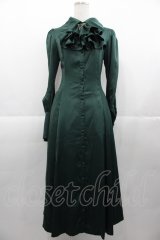 ATELIER PIERROT / “Narcissus” ロングワンピース  グリーン I-25-11-07-066-EL-OP-SA-ZI