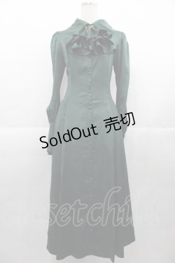 画像1: ATELIER PIERROT / “Narcissus” ロングワンピース  グリーン I-25-11-07-066-EL-OP-SA-ZI