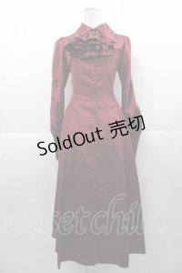 ATELIER PIERROT / “Narcissus” ロングワンピース  ボルドー I-25-11-07-067-EL-OP-SA-ZI