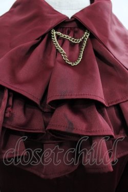 画像3: ATELIER PIERROT / “Narcissus” ロングワンピース  ボルドー I-25-11-07-067-EL-OP-SA-ZI