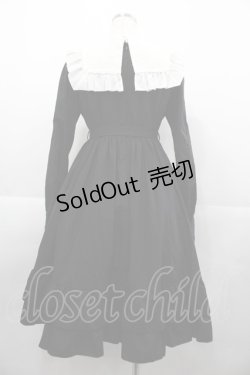 画像2: Sheglit / "Harriet"フリルワンピース  黒 I-25-11-07-069-EL-OP-SA-ZI