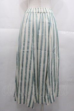画像2: Jane Marple Dans Le Salon / ストライプスカート  アイボリーＸミント I-25-11-07-075-JM-SK-SA-ZI