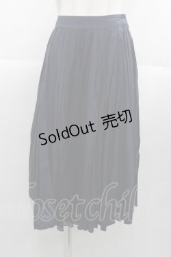 画像1: Jane Marple Dans Le Salon / フレアスカート  ネイビー I-25-11-07-076-JM-SK-SA-ZI