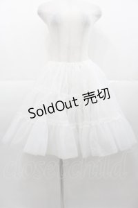 LOLITAその他(お買取対象外) / オリジナルパニエ  白 I-25-11-07-083-LO-SK-SA-ZI