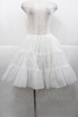 画像1: LOLITAその他(お買取対象外) / オリジナルパニエ  白 I-25-11-07-083-LO-SK-SA-ZI