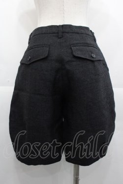 画像2: Jane Marple Dans Le Salon / ハーフパンツ  黒 I-25-11-07-091-JM-PA-SA-ZI