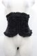 画像1: Sheglit / フリルリボンコルセット  黒 I-25-11-07-093-EL-ZA-SA-ZI (1)